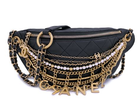 chanel all about chains waist bag|cheapest chanel bag 2020.